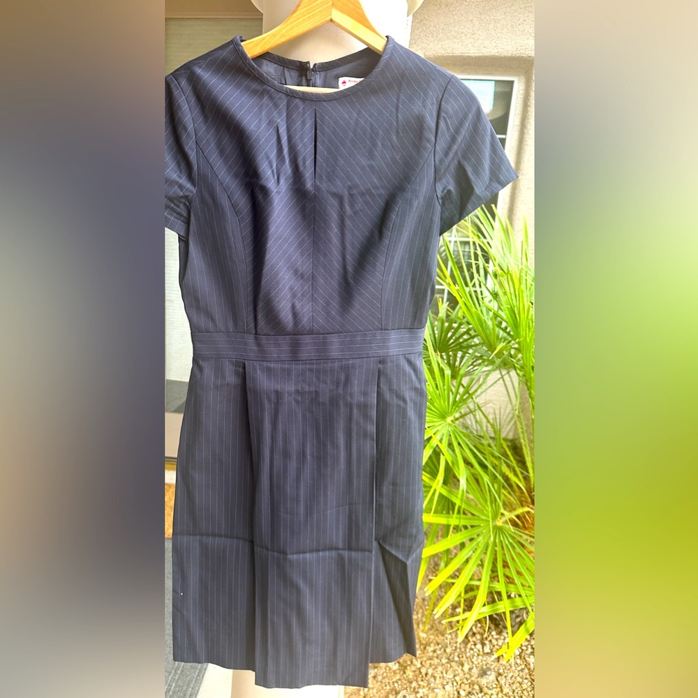 Brooks Brothers Red Fleece Navy pinstripe dress- worn once!